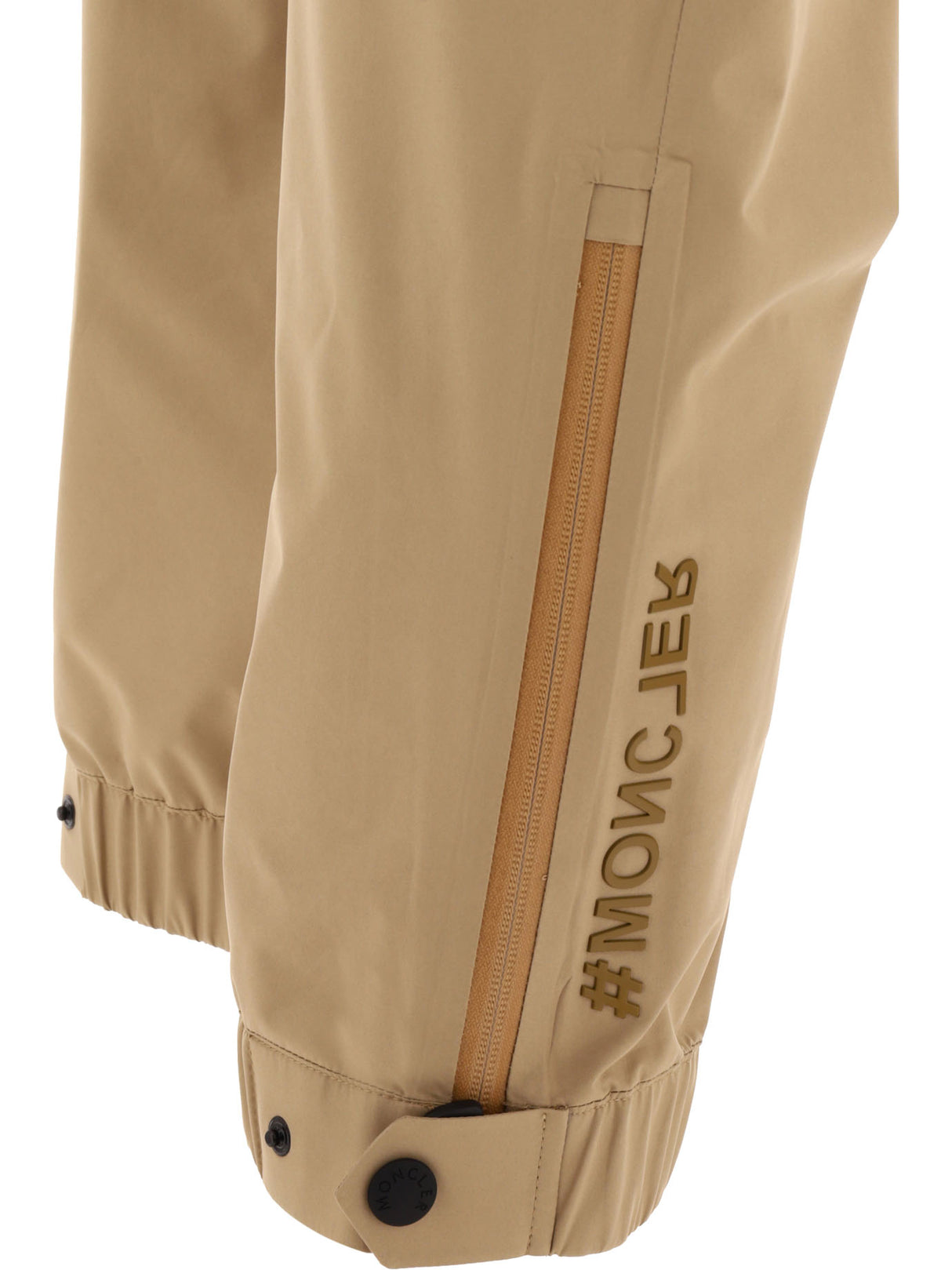 MONCLER GRENOBLE Men's Tan GORE-TEX Trousers for SS24