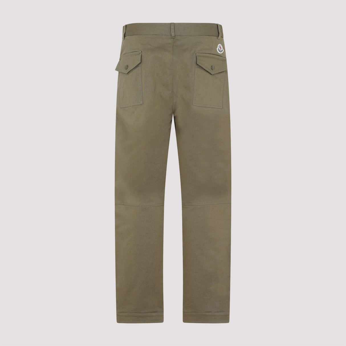 Green Multi-Pocket Cotton Trousers for Men