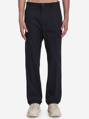 MONCLER Cargo Pants in Elastic Cotton Gabardine - Regular Fit