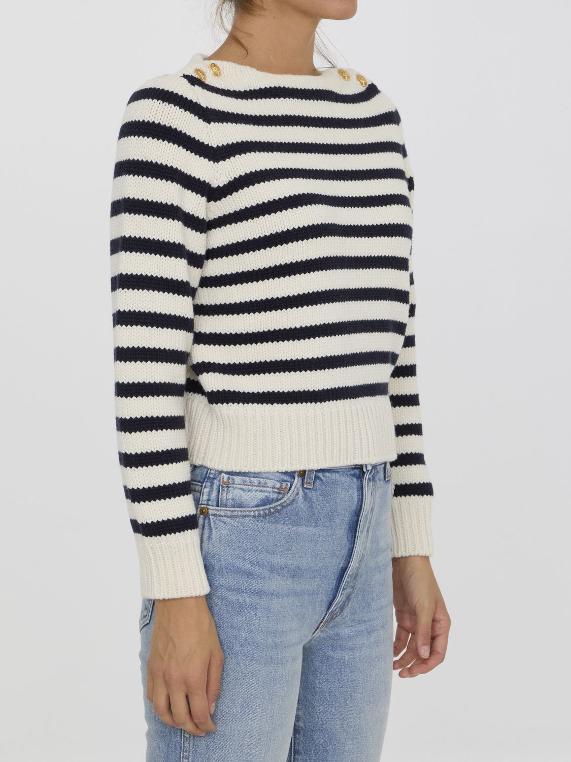 CELINE Chunky Long-Sleeved Jumper for Women