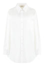 CELINE Essential Cotton Shirt with Front Pocket - Women’s