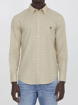 CELINE Classic Plaid Shirt for Men - FW24 Edition