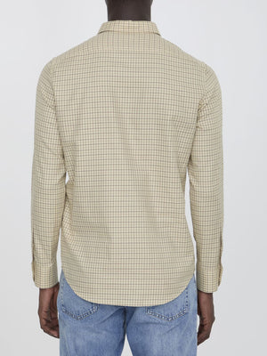 CELINE Classic Plaid Shirt for Men - FW24 Edition