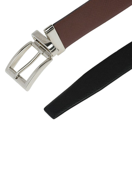 PRADA Luxury Smooth Calf Leather Belt