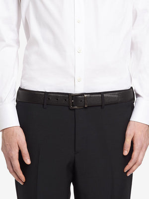 PRADA Luxury Smooth Calf Leather Belt