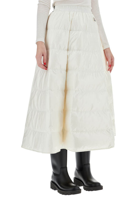 MONCLER Padded Midi Skirt