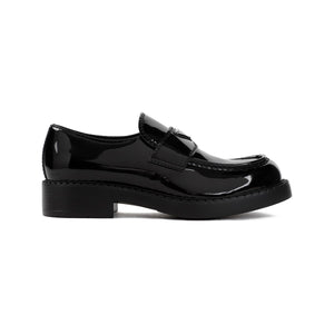 أحذية موكاسين جلد أسود أنيقة ومتطورة للرجال