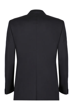 TOM FORD Elegant Two-Piece Stretch Wool Suit with Satin Accents