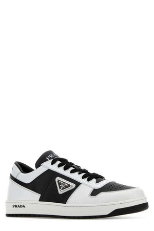 PRADA Leather Low-Top Sneakers for Men