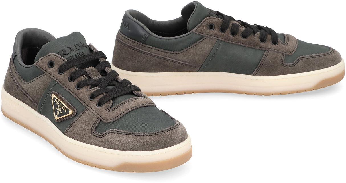 PRADA Downtown Re-Nylon Low-Top Sneakers