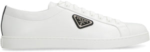 PRADA Urban Elegance Low-Top Leather Sneakers