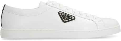 PRADA Urban Elegance Low-Top Leather Sneakers