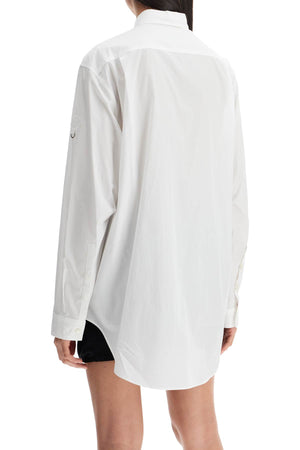 MONCLER Oversized Long-Sleeve Shirt for Women - Perfect for FW24