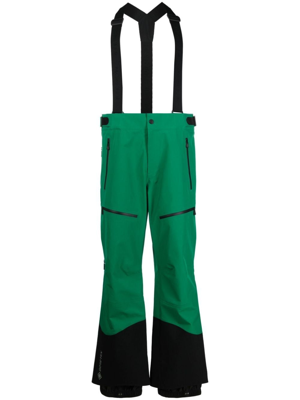 MONCLER Green Ski Trousers for Men - FW23 Collection