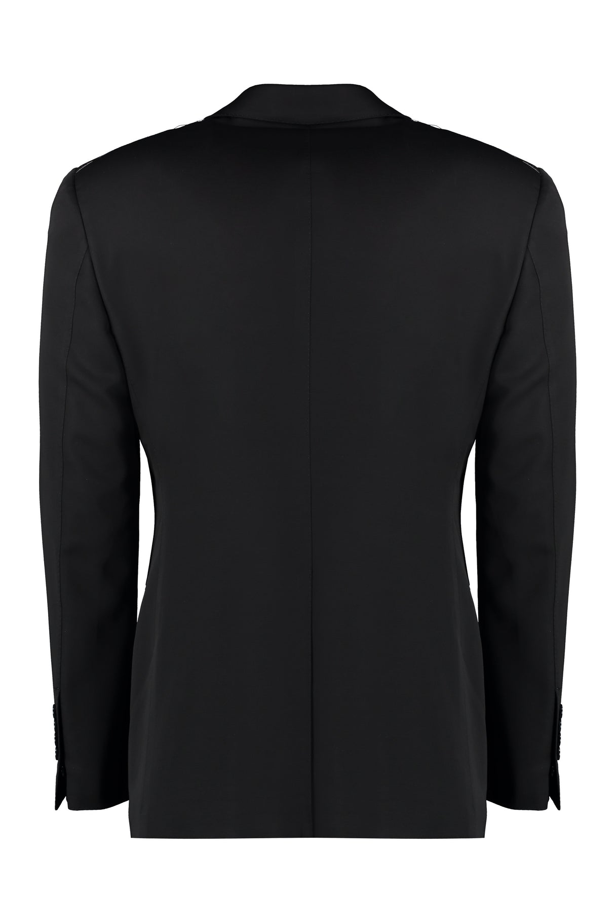 TOM FORD Men's Black Viscose Two-Piece Suit for FW23