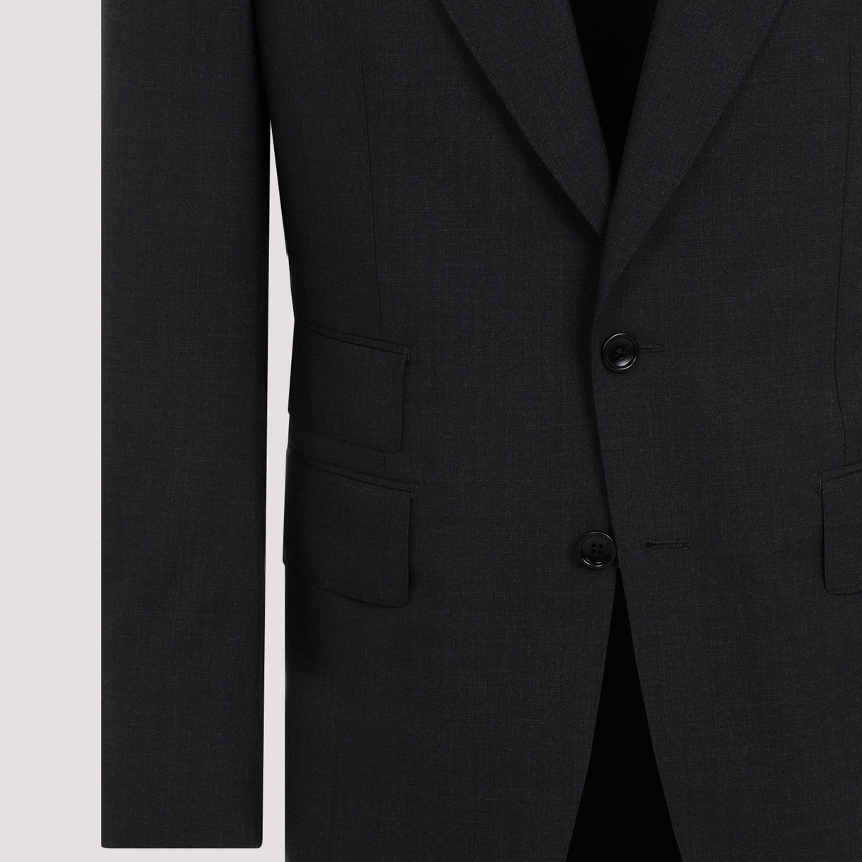 TOM FORD Shelton Grey Wool Suit