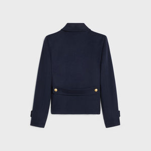 CELINE Women's Wool Cropped Chelsea Jacket