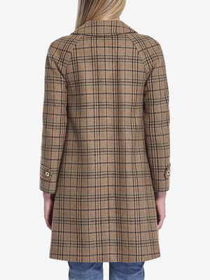 CELINE Victorie Mackintosh Wool Jacket - Loose Fit