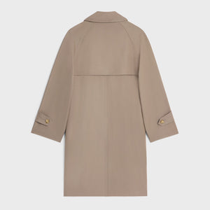 CELINE Women's Wool and Cotton Gabardine Duvet Jacket