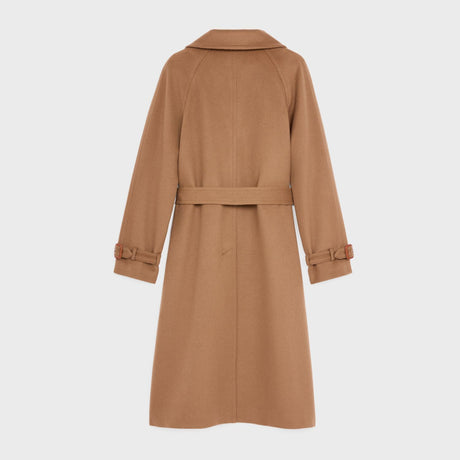 CELINE Elegant Camel Cloth Jacket for Women