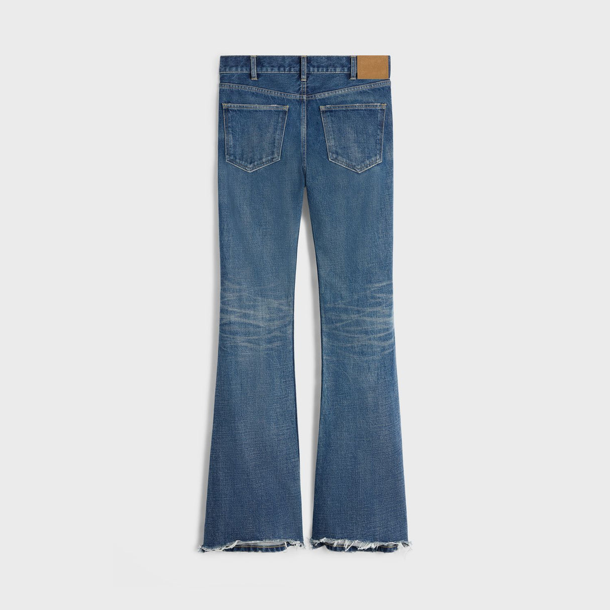 CELINE Blue Bell Bottom Jeans for Women - SS24 Collection