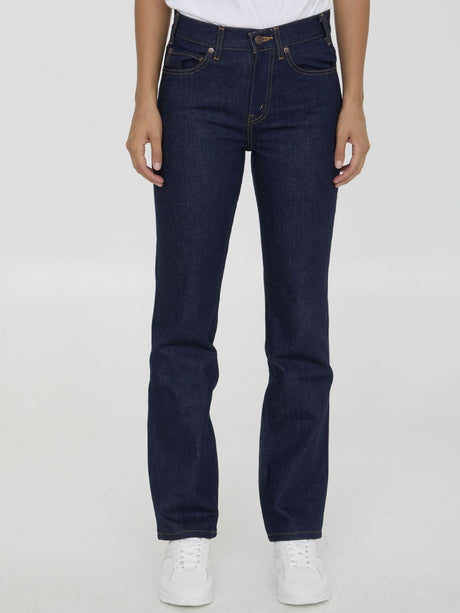 CELINE Raw Wash Denim Françoise Jeans for Women