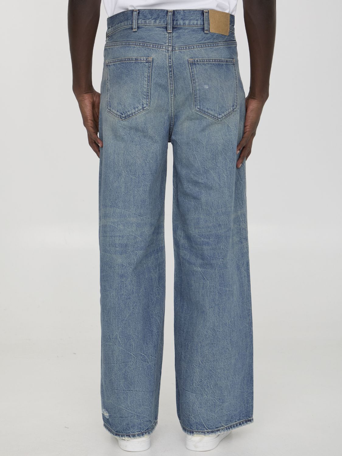 CELINE Indigo Denim Surf Flare Jeans