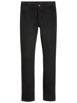 CELINE Men's Black Denim Tight-Fit Jeans for FW23