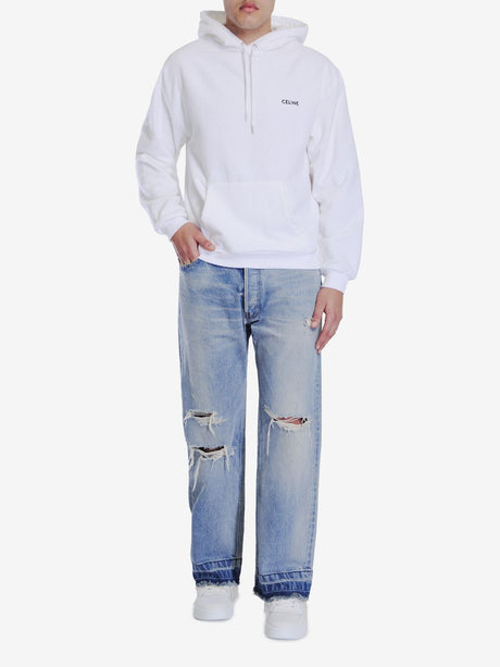 CELINE Wesley Low-Waisted Distressed Jeans