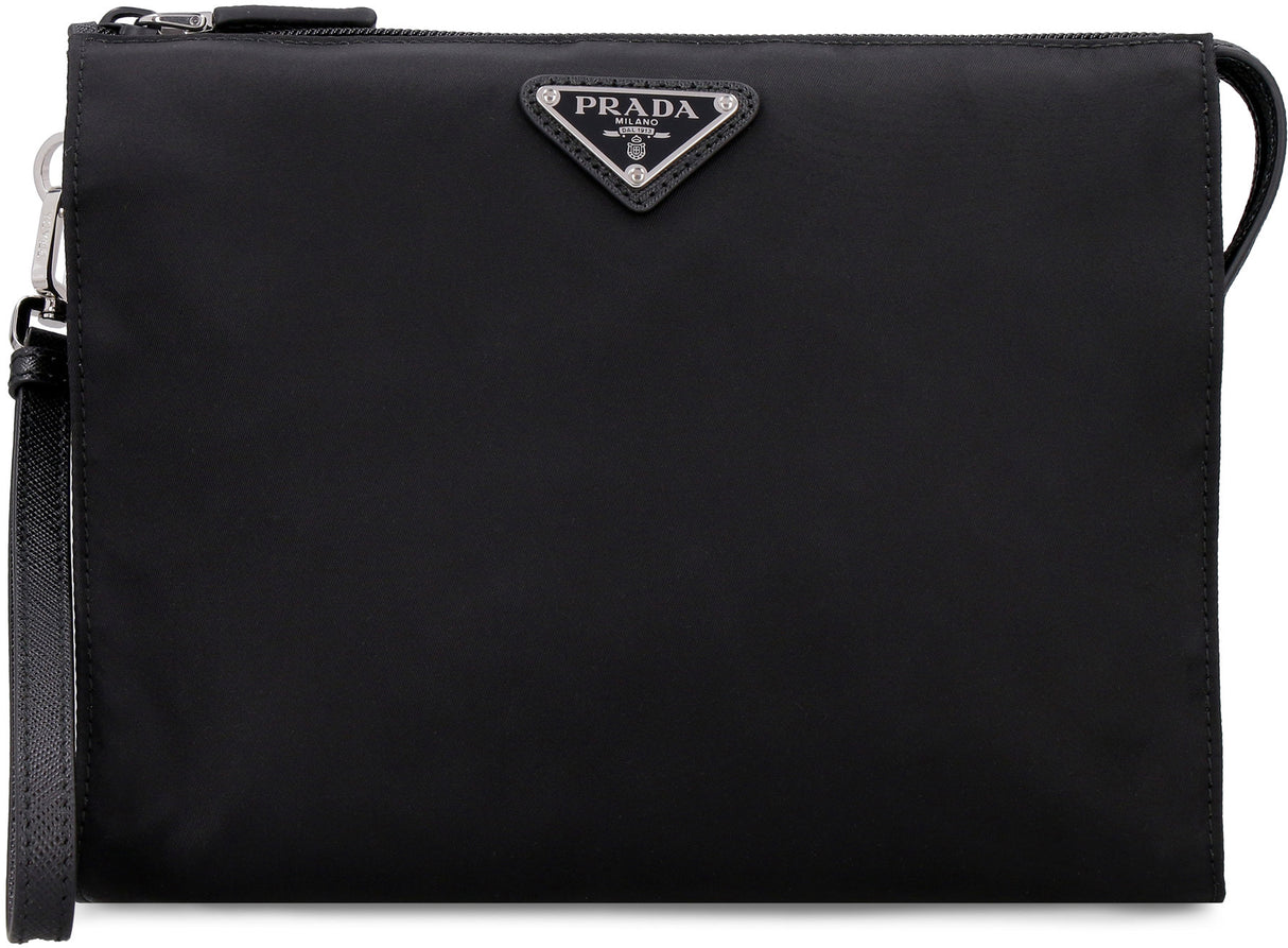 PRADA POLYAMIDE Pouch Handbag