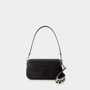 MARC JACOBS The Large Clover Black Leather Handbag