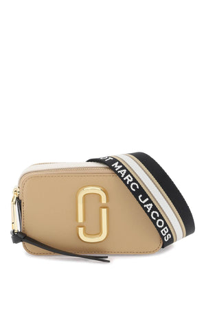 MARC JACOBS Multi-Tone Saffiano Leather Camera Handbag with Double-J Monogram