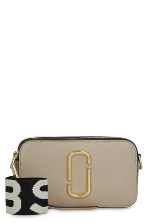 MARC JACOBS Multi-Tone Saffiano Leather Camera Handbag with Double-J Monogram