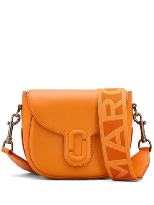 MARC JACOBS Mini Tangerine Handbag with Logo