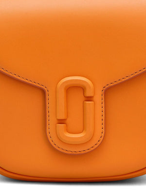 MARC JACOBS Mini Tangerine Handbag with Logo