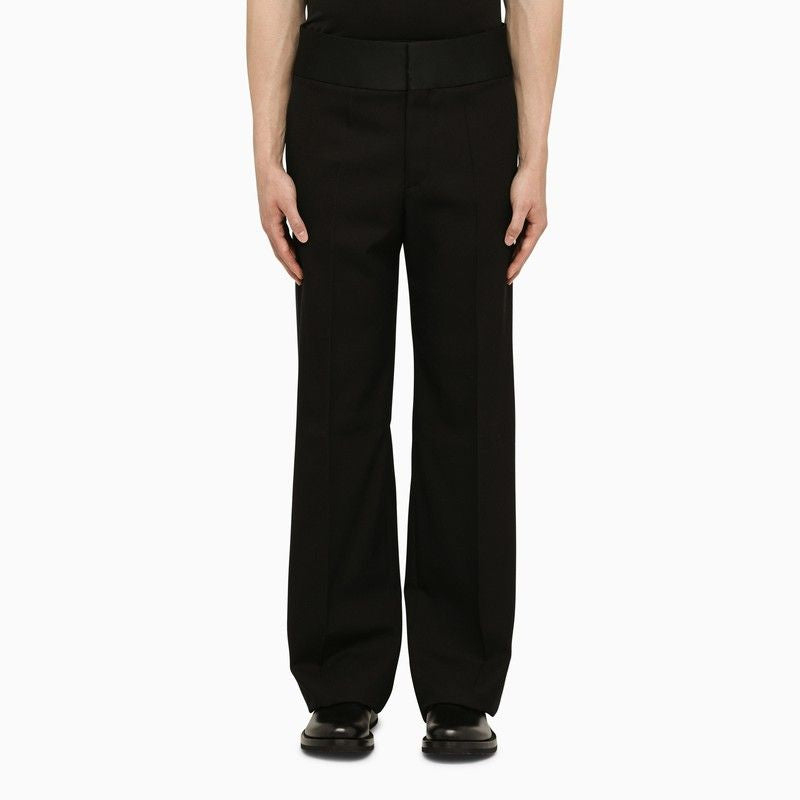 VALENTINO Elegant Black Wool Trousers