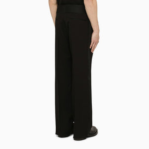 VALENTINO Elegant Black Wool Trousers