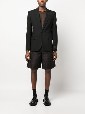 VALENTINO Silk Toile Iconograph Shorts for Men - SS23