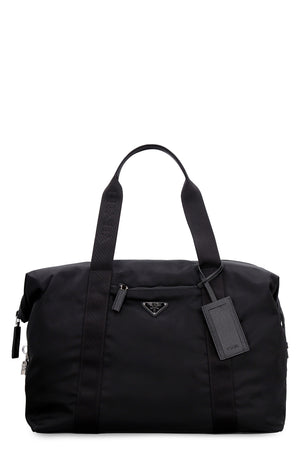 PRADA Men's Black Saffiano Leather Handbag for FW24