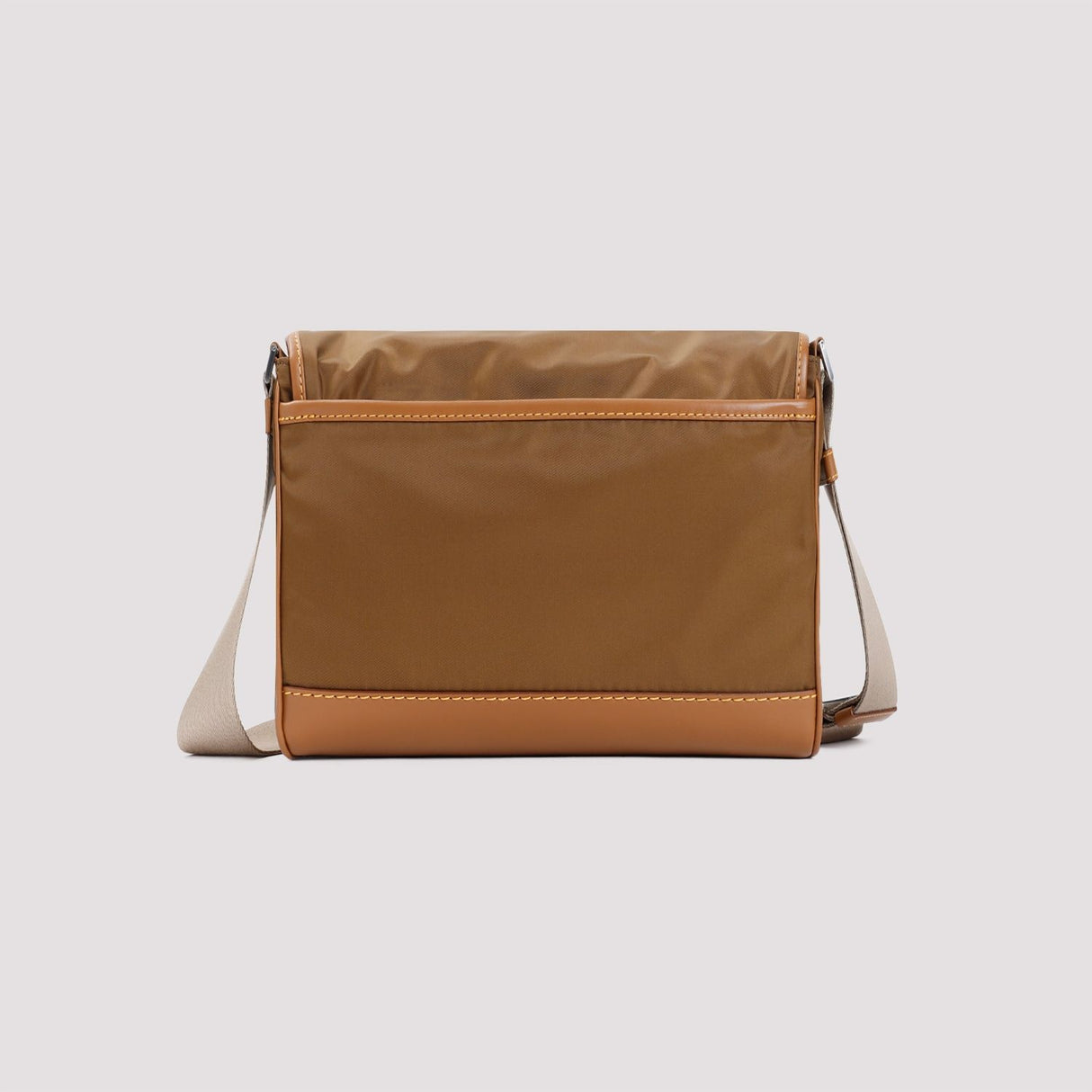 PRADA Elegant Mini Shoulder Bag in Brown - 21x19x10 cm