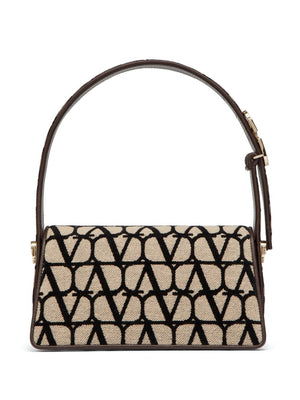 VALENTINO Tan Mini Monogram Shoulder Bag for Women