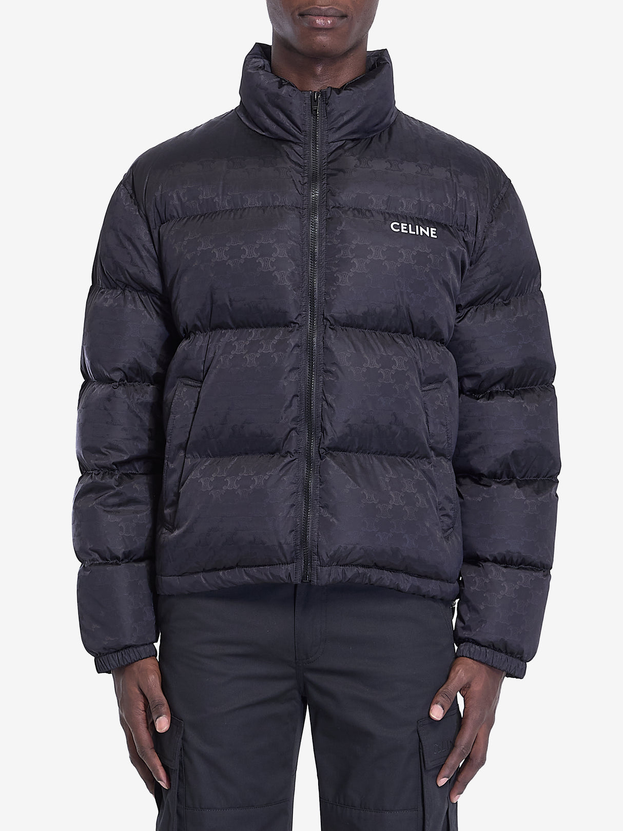 CELINE Stylish Regular Fit Puffer Jacket