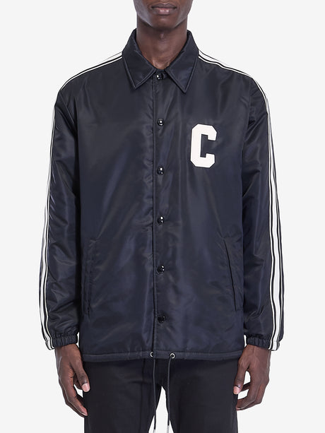 CELINE Men's Contrast Band Nylon Jacket