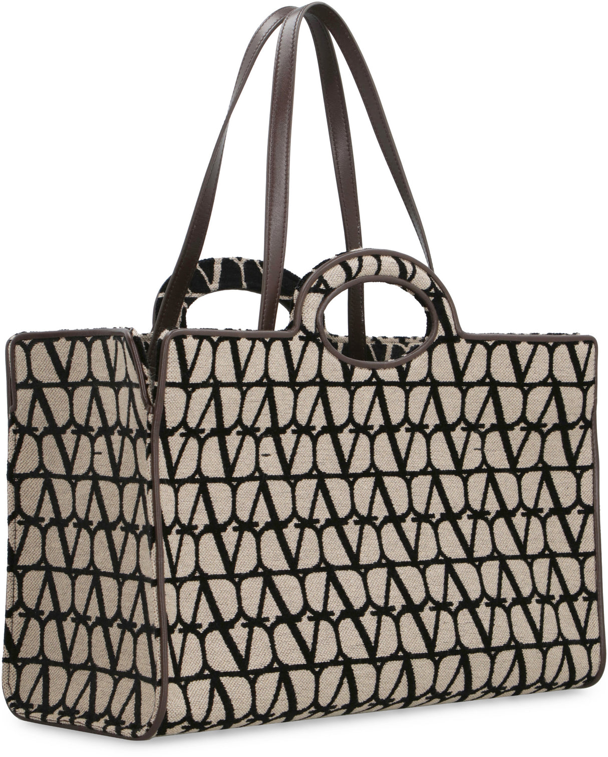 VALENTINO Le Troisième Tote Handbag - Beige