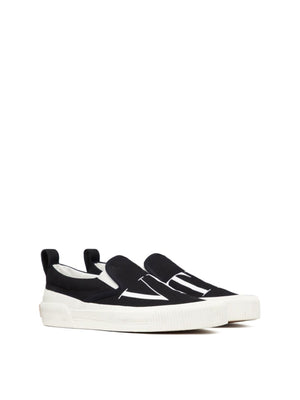 VALENTINO Logo Slip-On Sneakers for Men