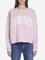 CELINE Oversized Crewneck Sweatshirt with Logo - Women’s Pink