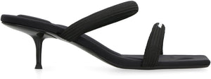 Elegant Black Heeled Sandals for Women - FW23 Collection