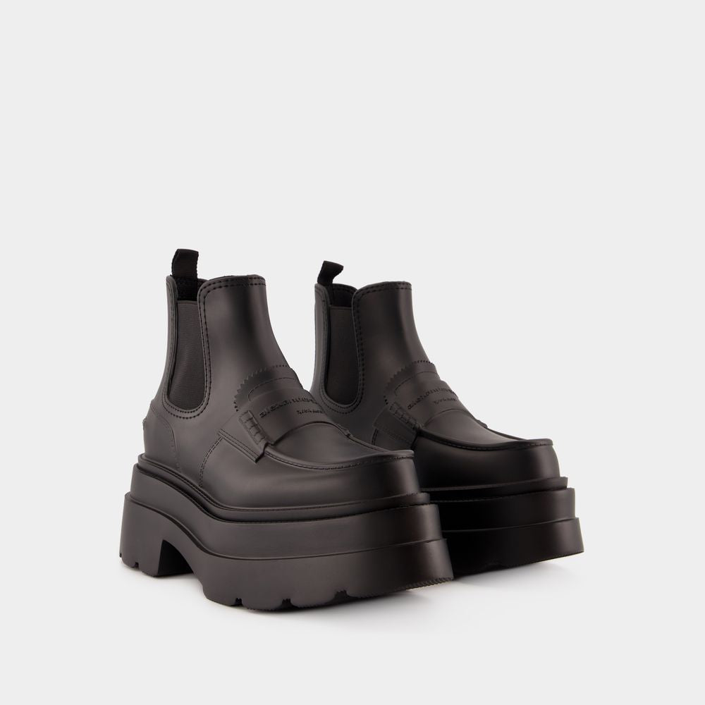 ALEXANDER WANG Carter Platform Rain Ankle Boots