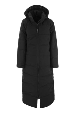 Urban Chic Black Long Parka Jacket for Women - FW23