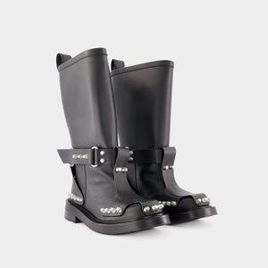 Giày Boots Nữ Có Khóa